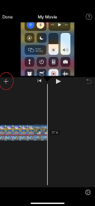 How to Combine iPhone Videos Add Media